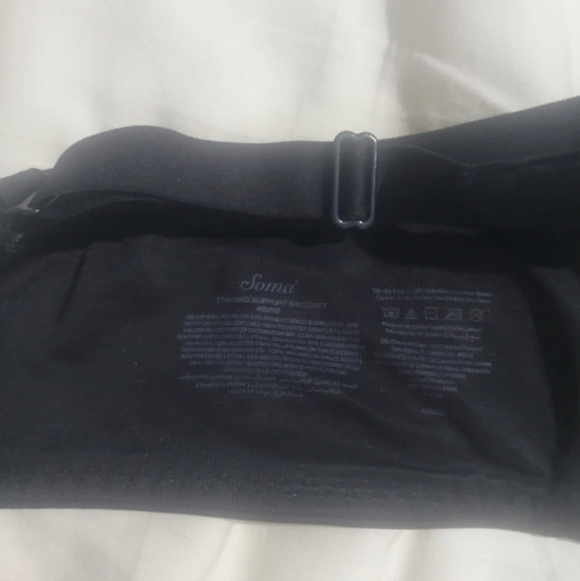 Soma Black Lace Overlay Bra - Picture 3 of 3